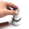Smooth Surface Espresso Dosing Cup Silver Coffee Measuring Cup  Espresso Powder Transfer