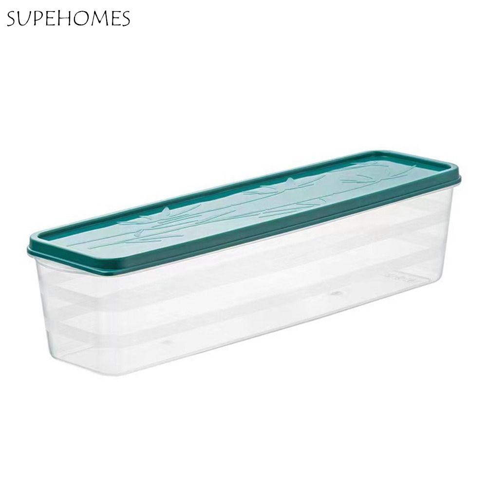 Multifunctional Plastic Noodles Storage Box Large Capacity Sealed Pasta Box Rectangular Fresh-keeping Spaghetti Container Home