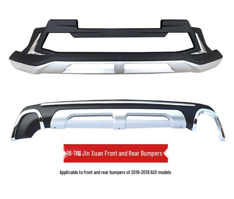 2013-2018 Mitsubishi ASX Bara față și spate, Apărători ASX Modificate