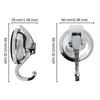 Strong Non Perforated Suction Cup Hook, Vacuum Adhesive Hook, Glass Wall Suction Cup Hook, Seamless Suction Cup Hook, Kitchen Bathroom Hook