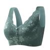 Plus Size Front Buckle Wireless Seamless Vest Style Bra For Middle Aged Women