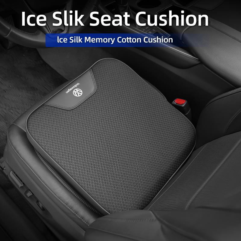 150WCar Interior Seat Booster Cushion Ice Silk Anti-slip Pad Seat Cover For Volkswagen VW Scirocco Jetta Beetle Golf Passat Polo Tig