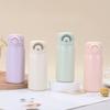 Double Wall Insulated Thermos 304 Stainless Steel Vaccum Flask Outdoor Portable Bouncing Lid Water Cup Mini Vacuum Water Bottle