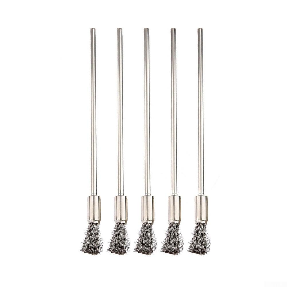 Drahtbürsten in Stiftform mit Borsten, Edelstahlbürste, Drahtendbürste