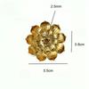 Alloy Incense Burner Sandalwood Incense Stick Holder Metal Zen Lotus Line Incense Plate Temples Yoga Studios Home Decoration