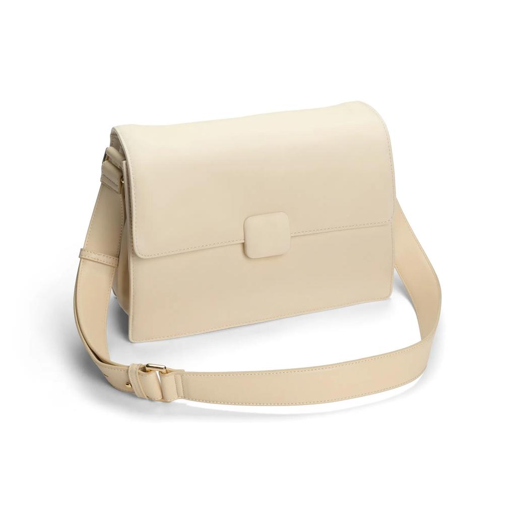 CHARLES&KEITH Nylon Messenger Bag Crossbody Bag Medium Women's Black / Beige (Unisex) Crossbody Bags CK2 80271218