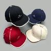 Koreanische Retro-Baseballkappen mit gestickten M-Buchstaben, neue Herren-Damen-Sonnenhüte mit flachem Schirm, vielseitige Streetwear, Outdoor-Schirmmützen