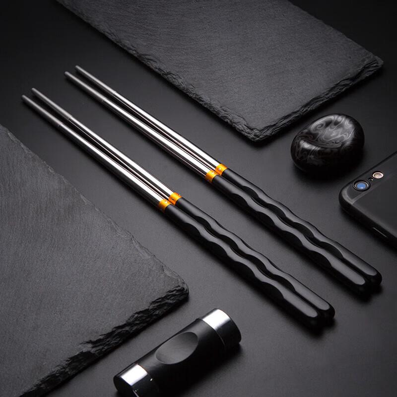 Stainless Steel Alloy Non-Slip Chopsticks