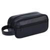 Men's Storage Bag Organizer Travel Business Trip Outdoor Toiletry Bag PU Portable Handheld Cosmetic Bag Large Capacity