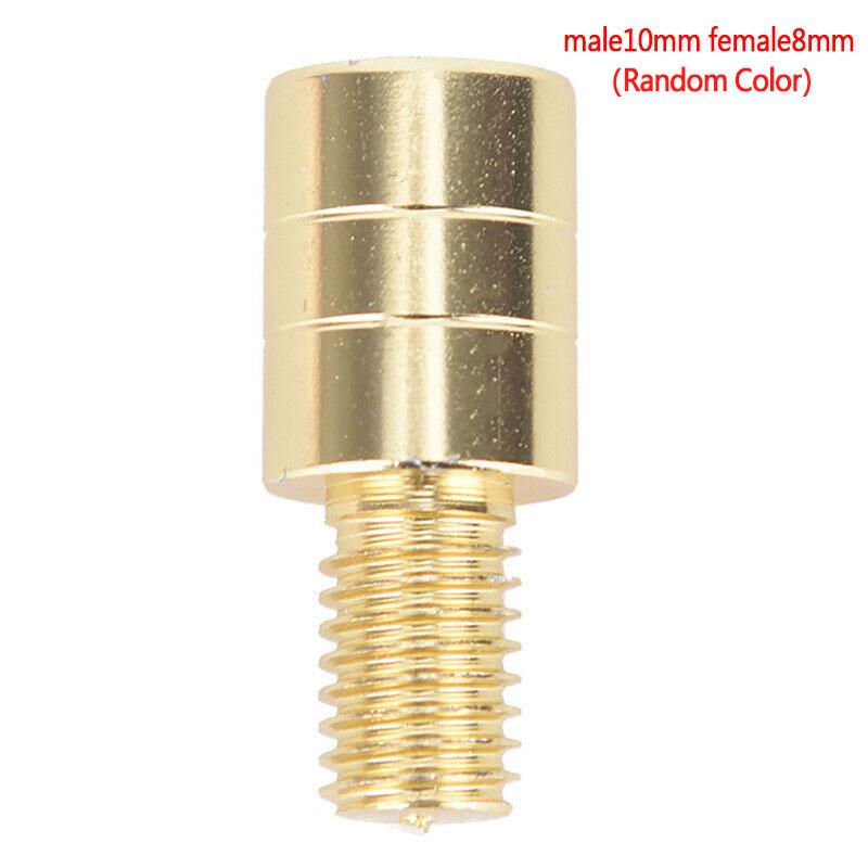 

Шт 1 Соединитель ручки подсачека Адаптер резьбы Аксессуары Снасть Male 10mm,Memale 8mm