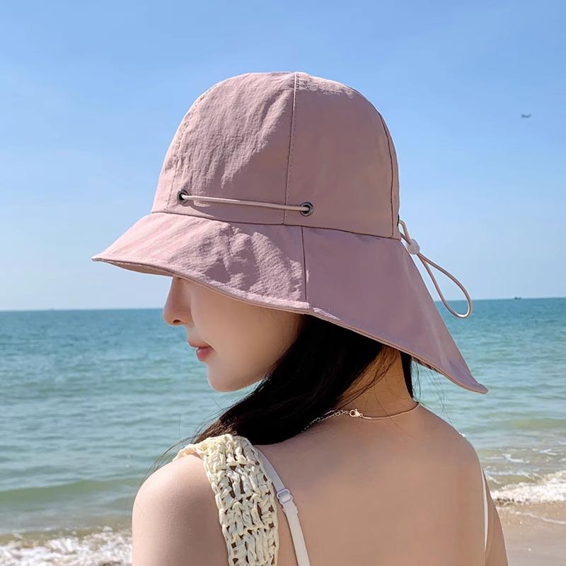 Summer Korean Version of Elastic and Adjustable Sun Hat Fashion Trendy Women's Outdoor Sun Protection Hat Sun Hat
