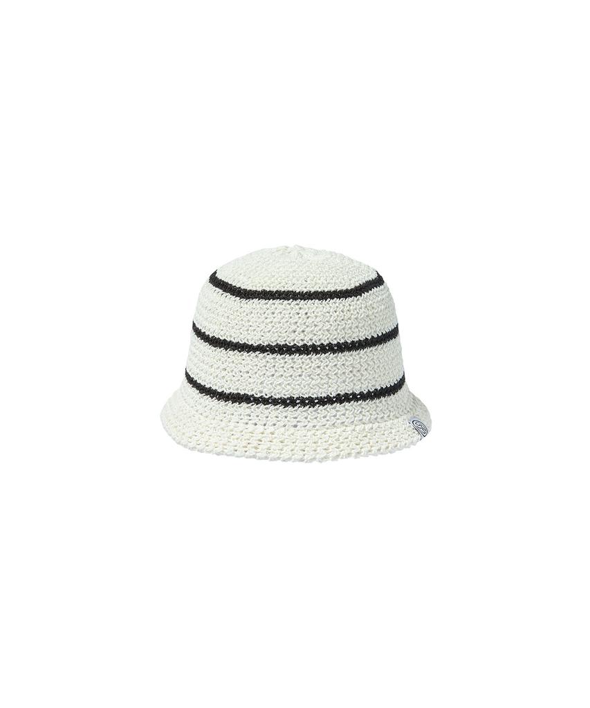 OUTDOOR PRODUCTS Striped Bucket Hat (Ivory)