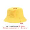 Fashion Outdoor Sunscreen Casual Bucket Hat Fisherman Cap Sun Caps Candy Color
