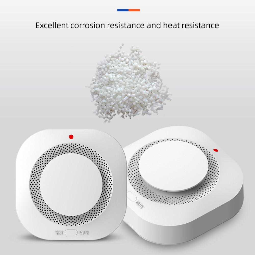 Tuya Doodle Smart Smoke Detector with App Alerts Standalone - Without Battery