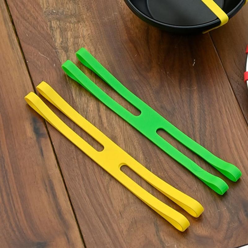 H Shape Elastic Lunch Box Strap Multifunctional Packing Tie Cable Organizers Wrapping Bands for Picnics Accessories