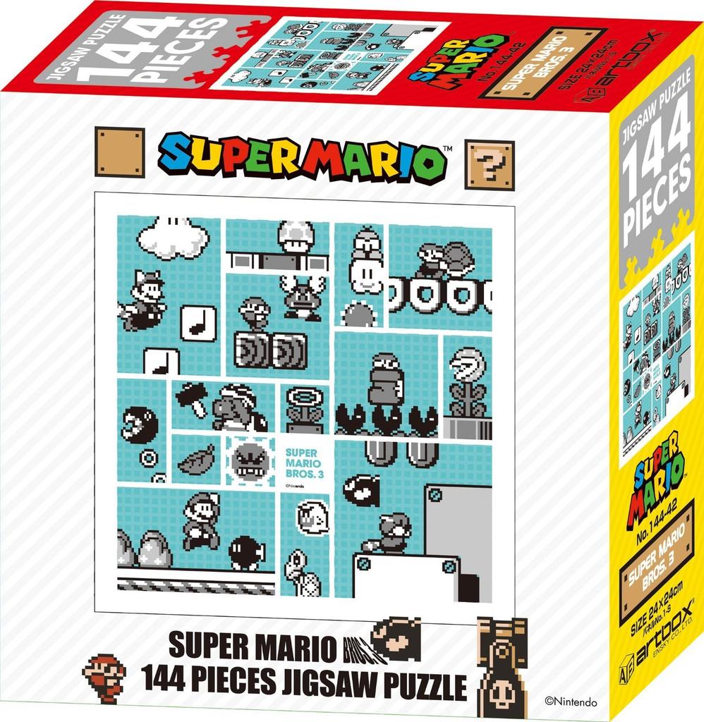 Ensky jigsaw puzzle SUPER MARIO 144-piece BROS.3 (24x24cm)