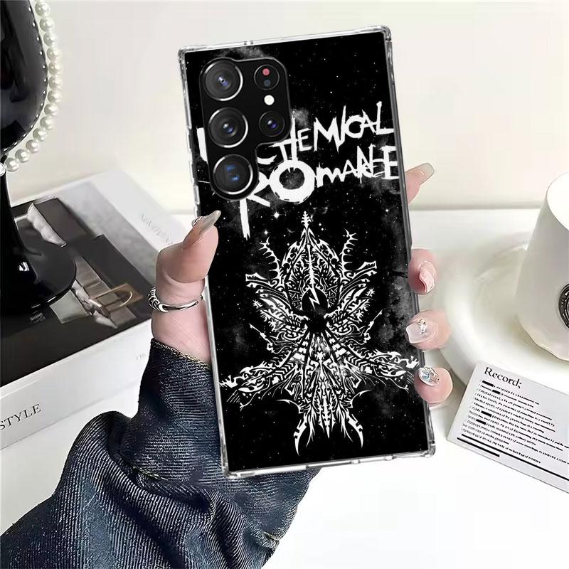 My Chemical Romance MCR For Samsung Galaxy S25 S24 S23 S22 Ultra Phone Case S21 Plus S20 FE S10 + S25Edge Fundas Cover Coque
