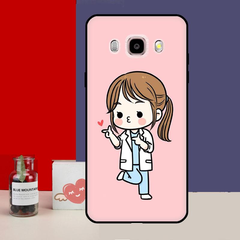 

Чохол «Лікар-медсестра» з мультфільмом для Samsung Galaxy J6 J4 Plus 2018 J8 A6 A7 A8 A9 J1 J3 J5 J7 2016 A3 A5 2017 Coque J2 Core 2018 - J260