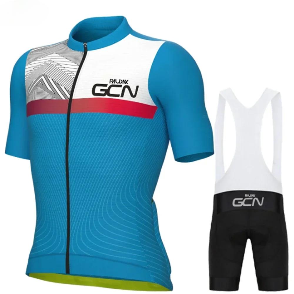 Raudax Youth Cycling Clothing Breathable Top Bike Shirt Summer Cycling Ciclismo Mountain Bike Riding Clothes Triathlon Suits