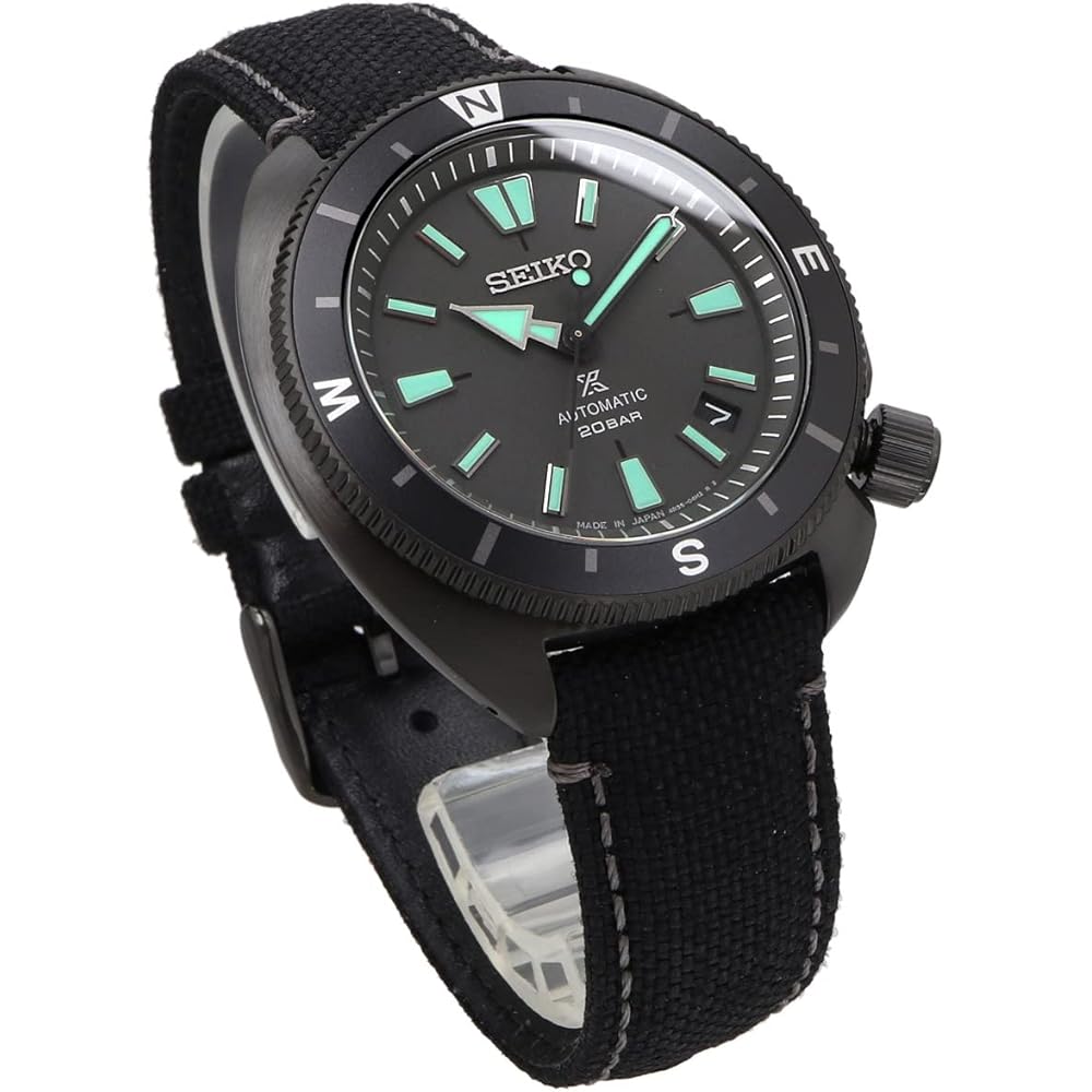 Seiko Prospex Mechanical Automatic Watch Black Series Limited Edition Sapphire Glass SRPH99 Men's Wristwatch