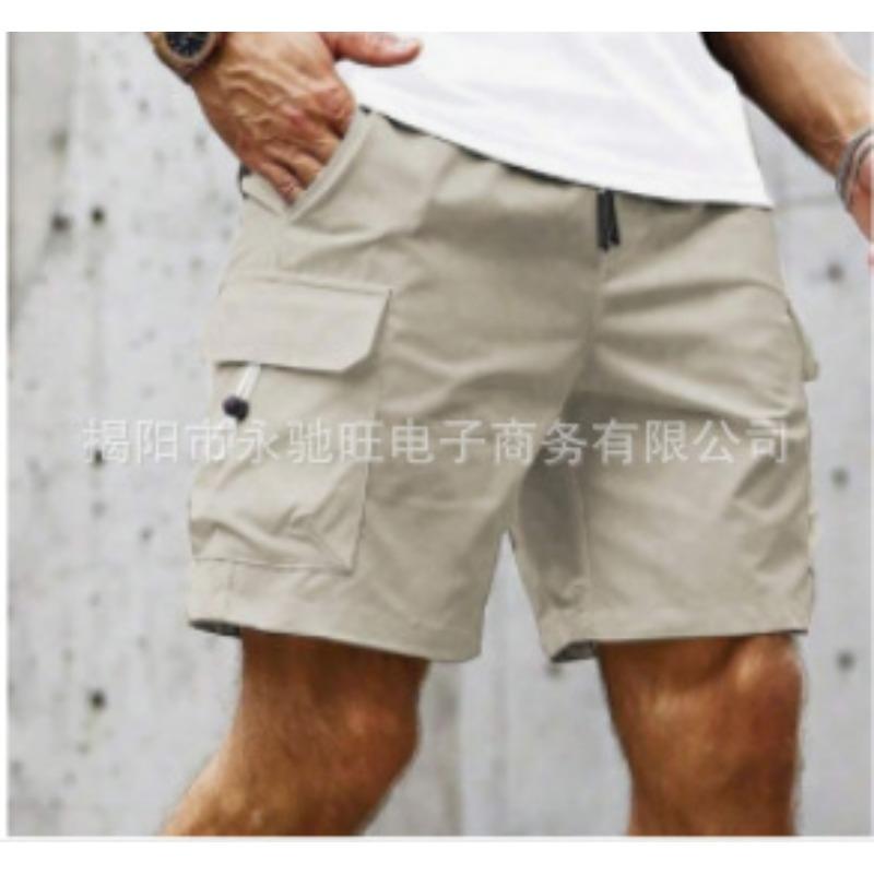 Men s Summer Quick Dry Cargo Shorts Casual Loose Multi Pocket Outdoor S