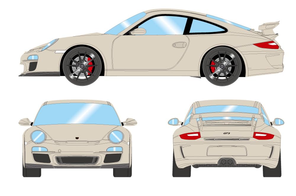 

Makeup EIDOLON Porsche 911 GT3 2010 Cream White Finished Product 1/43 (997.2)