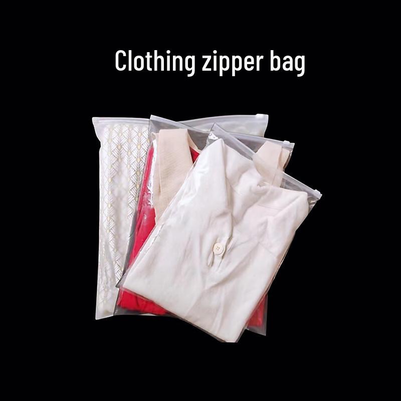 CNMF Transparent PE Zipper Seal Bags