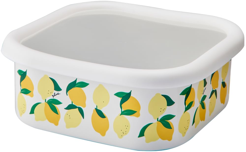 

Toyohoro Plune Квадратный контейнер для хранения, Лимон, Большой, PSS-403