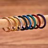 1/5Pcs Nose Rings G23 Titanium Lip Ring For Women And Men Piercing Jewelry Hoop Earrings Mixed Color Body Clips Hinged