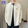 ROMON Men's Long-Sleeve Casual Shirt