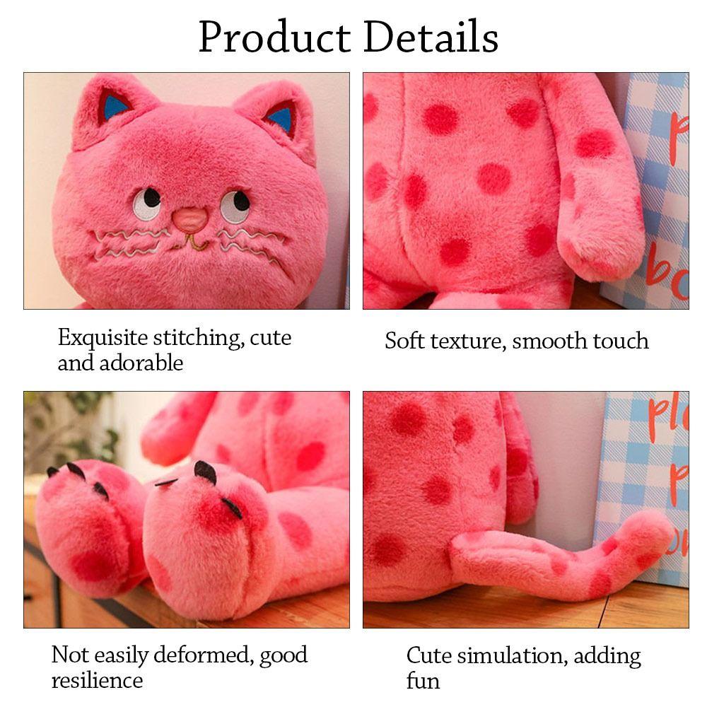 Plush Plush Cat Doll 40cm Animal Plush Toy Creative Stuffed Animal Pillow  Sleeping Gift