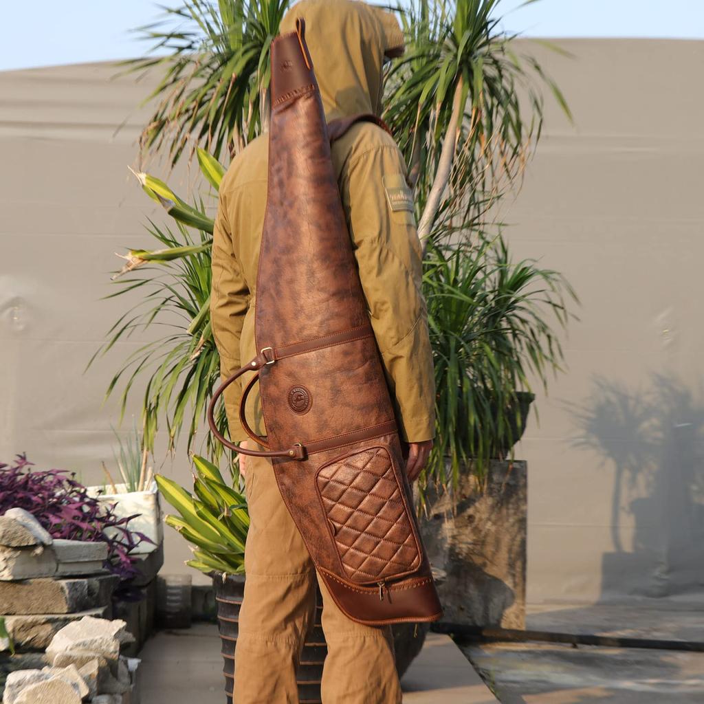 TOURBON Gun Rifle Storage 123cm Case, Easy-to-Carry Bag,