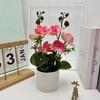 Accessories Simulation Bonsai Plastic Fake Plant Flower Potted  Home Office Decoration