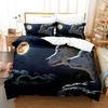 3D Animal Wolf Three-Piece Bedding Home Textile Duvet Cover Printed Sheet Pillowcase Set