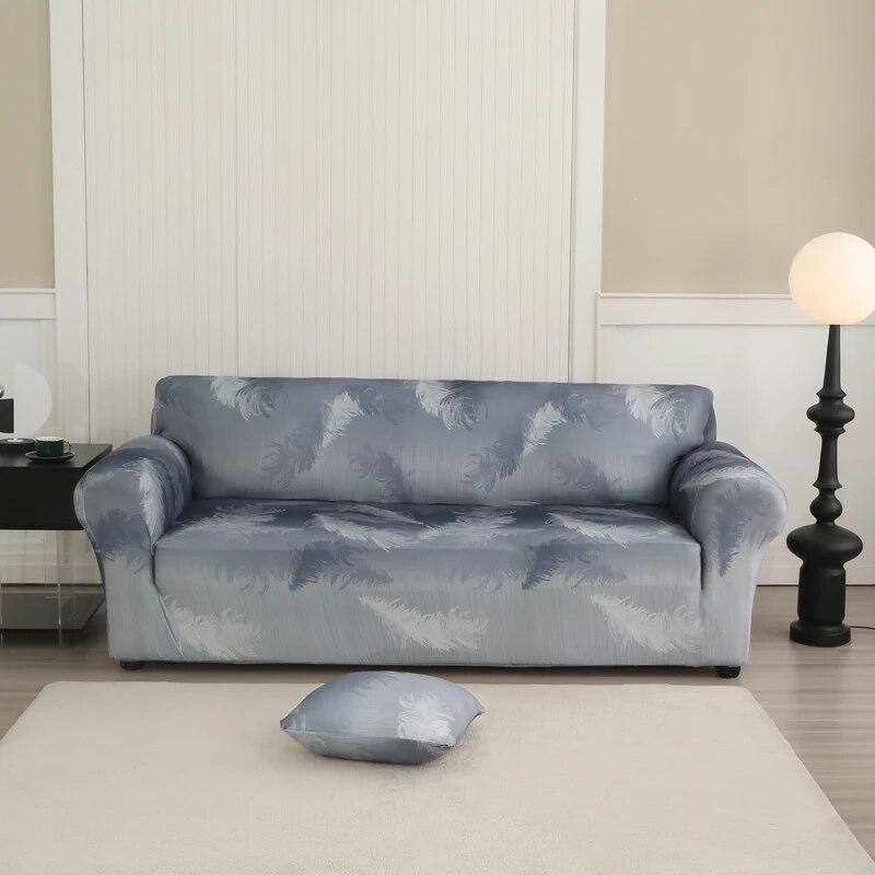 Geometric Sofa Slipcovers Elastic Sofa Cover for Living Room Sectional Corner L-shape Chair Protector Couch Cover 1/2/3/4 Seater
