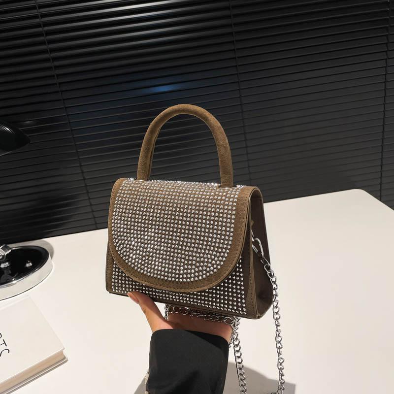 

Fashionable Autumn Handheld And Crossbody Small Pu Square Bag For Everyday Use