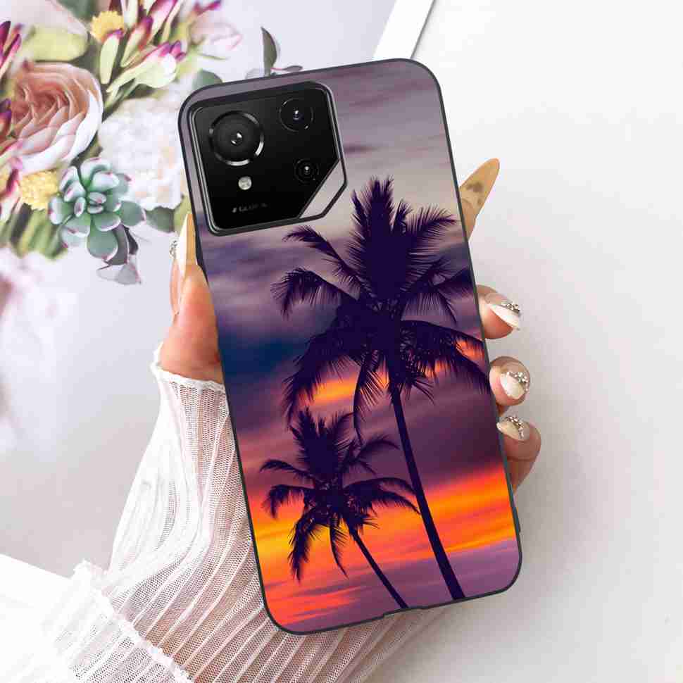 For Asus ROG Phone 9 5G Case Popular Pattern Painting Silicone TPU Black Cover For Asus ROG Phone 9Pro 9 PRO 5G Phone Cases Capa ROG 9 5G