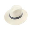 Men's Summer Straw Fedora - Sun Protection Hat for Middle-Aged and Elderly