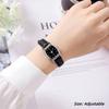 Leather Watches for Women Square-shaped Bracelet Watch New Students Wrist Watches  Female Gifts