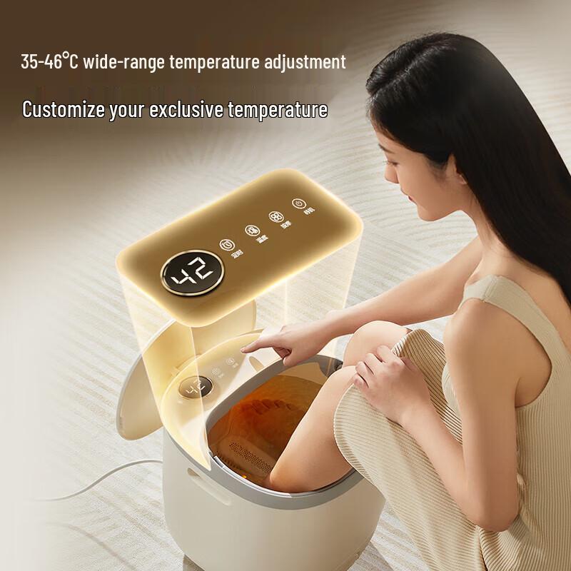 Midea Automatic Electric Heated Foot Bath Massager
