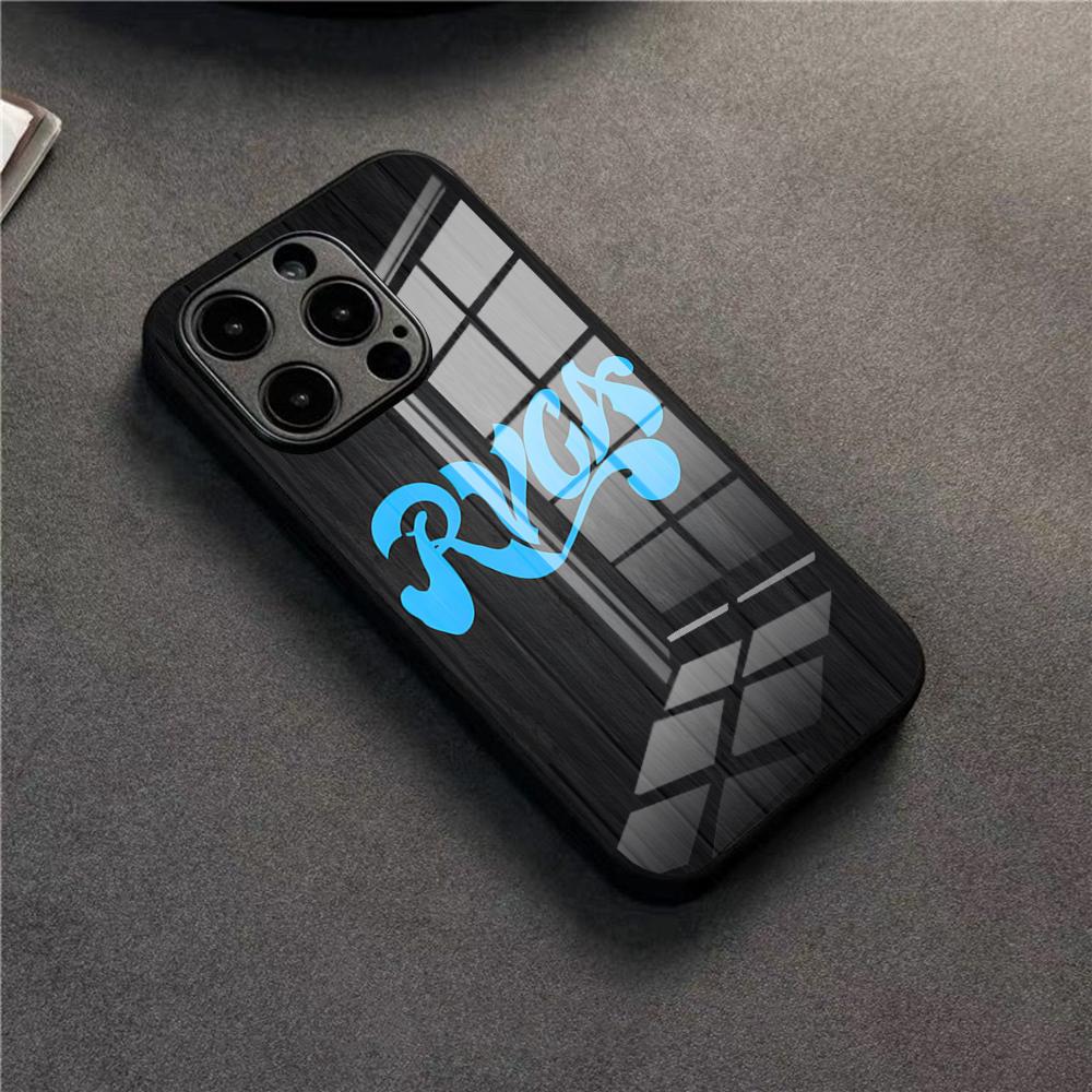 Cool R-RVCA Phone Case For 17 Pro Max IPhone 16 Pro 14 12 11 13 Mini X XR XS 15 Plus SE Glass Cover