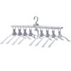 Space-Saving Foldable Hanger, Travel Drying Rack Multi-Functional Closet Organizer for Shirts, Pants, Wardrobe Storage New