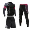 Men's Quick-Dry Long Sleeve Sports Set - Fitness & Basketball Training Suit