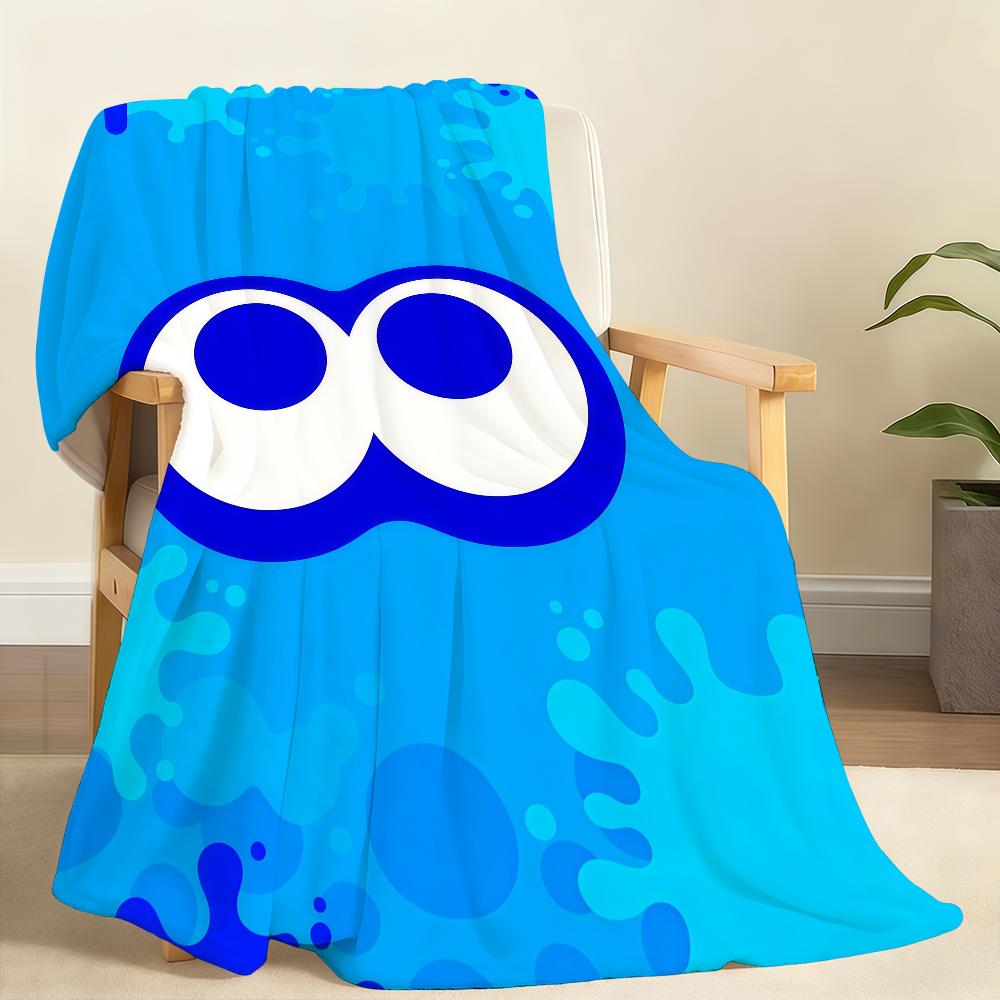 Heißes Spiel S Splatoon N 4 Decke Weiche Überwurfdecke für Zuhause Schlafzimmer Bett Sofa Picknick Reise Büro Ruhe Abdeckung Decke Geschenk