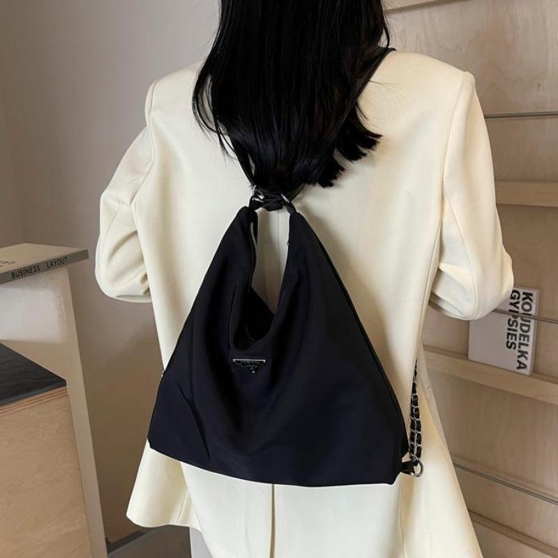 Large Capacity Tote Bag Women's Multi-functional Three-purpose Backpack Premium Sense Casual Versatile Commuter Shoulder Bag