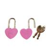 10pcs Vintage Plastic Mini Padlock Romantic Diary Padlocks Heart Shape Padlock  Luggage Box