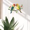 Self-adhesive Wall Stickers Two Birds Love Heart Branch for Kids Room Bedroom Home Decor