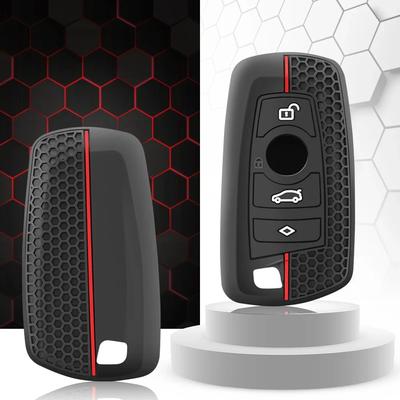 Silikon Autoschlüsselhülle für BMW 1 2 3 4 5 6 7 Serie X1 X3 X4 X5 X6 F36 F25 F26 F30 F34 F10 F07 F20 Z10 G30 F15 F16
