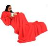 Blanket - Snug Rug - Deluxe - Red - Belly Pocket - Washable