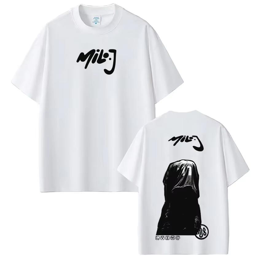 Rapper Milo J Tour 2026 Graphic Tshirt Unisex Women Fashion Comfort Tshirt Shortsleeved Casual Vintage Gothic Punk Tshirts